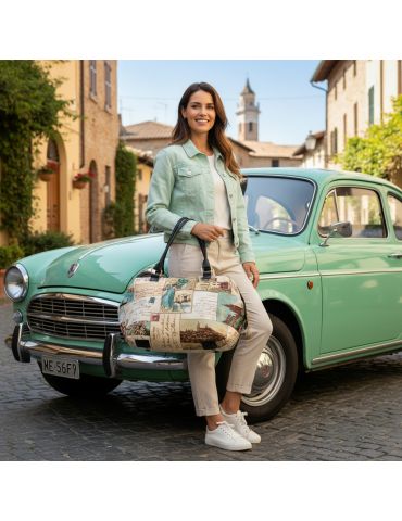 Adamex Torba podróżna Miu-Mio Pocztówki z Wenecji