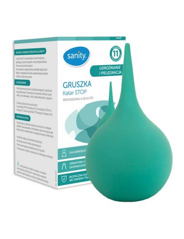 Sanity Gruszka do nosa dla dorosłych Katar Stop Nr11
