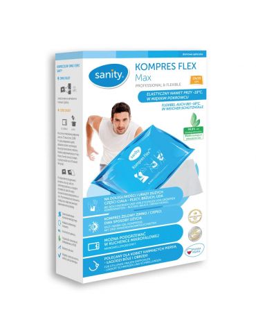 Sanity Kompres żelowy Flex Max 19x30cm