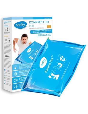 Sanity Kompres żelowy Flex Max 19x30cm