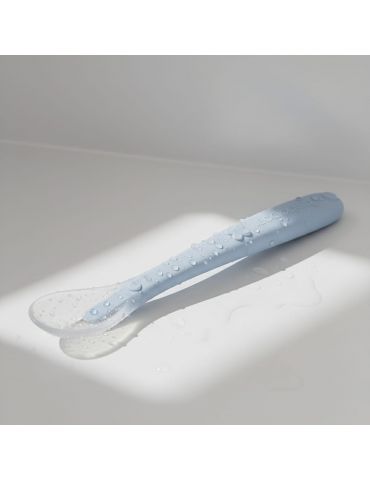 Bocioland Łyżeczka silikonowa niebieska