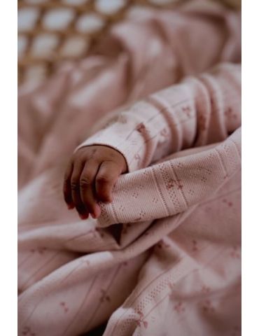 Little Dutch Letni kocyk muślinowy 70x100 cm Pure Blossom