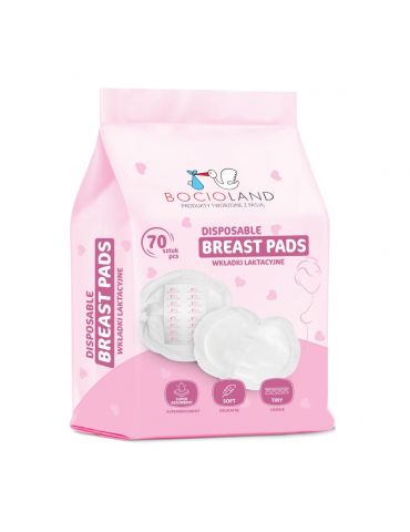 Bocioland wkładki laktacyjne Superabsorbent 70 szt.