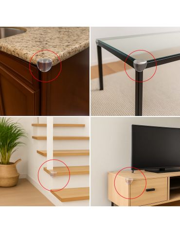 Bocioland Zabezpieczenia do narożników 4 szt.