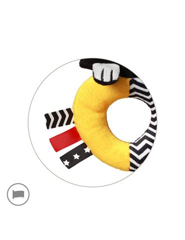 BabyOno Grzechotka kontrastowa Mouse