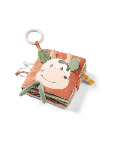 BabyOno Książeczka sensoryczna Krowa Cow Bingo