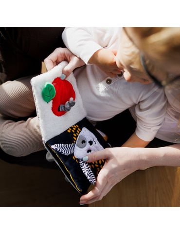 BabyOno Książeczka kontrastowa Mouse