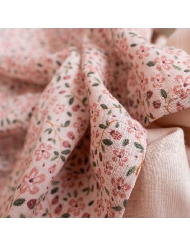 Little Dutch Otulacz muślinowy 120x120 cm Fairy Floral