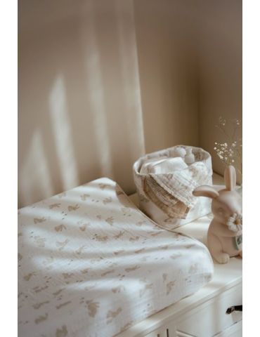 Little Dutch Chusteczki muślinowe 25x25 cm Bunny