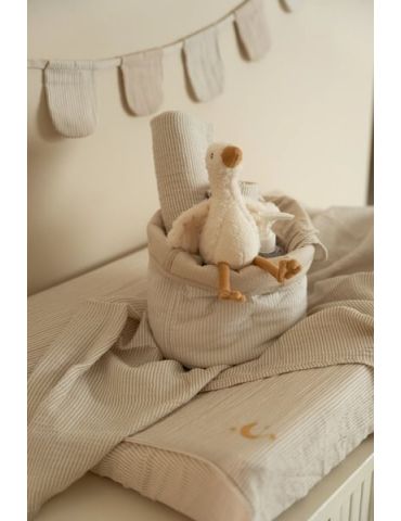 Little Dutch Otulacz muślinowy 120 x 120 cm Pure Soft Beige