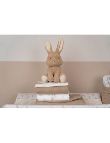 Little Dutch Otulacz muślinowy 120 x 120 cm Pure Soft Beige