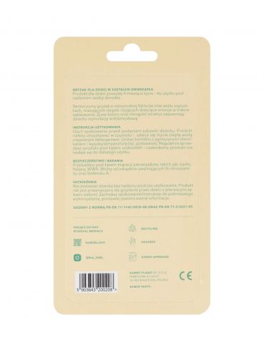 Luu Kids Gryzak dla dzieci Luuisa The Cat Frozen Sage