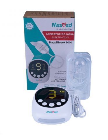 Mescomp Elektryczny aspirator do nosa MesMed HappiNosek Mini