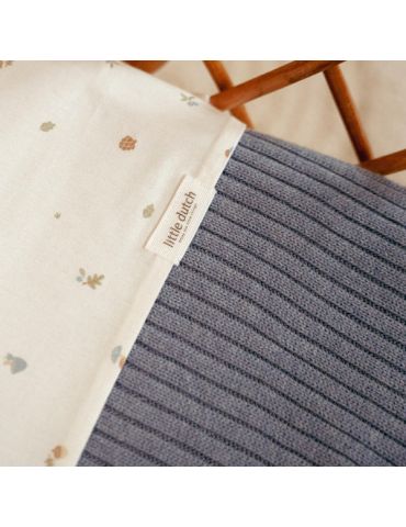 Little Dutch Kocyk 110x140 cm Pure Denim Blue