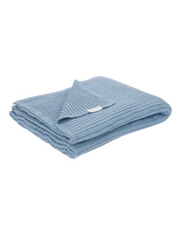 Little Dutch Kocyk 110x140 cm Pure Denim Blue