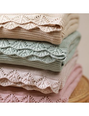 BabyOno Kocyk bambusowy jasny beż