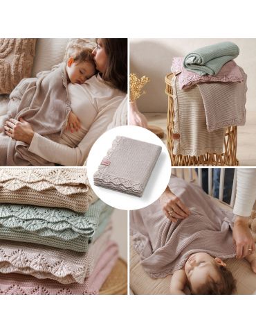 BabyOno Kocyk bambusowy beżowy