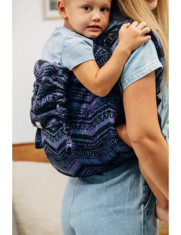 LennyLamb Nosidełko klamrowe Onbuhimo z tkaniny żakardowej BOHO ECLECTIC