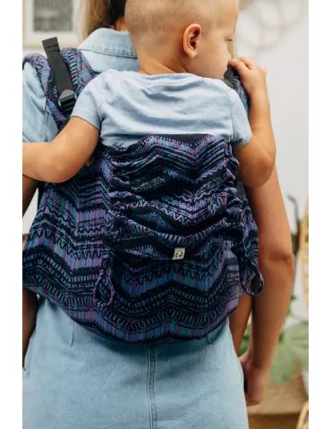 LennyLamb Nosidełko klamrowe Onbuhimo z tkaniny żakardowej BOHO ECLECTIC