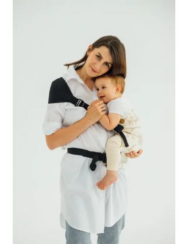 LennyLamb Nosidełko LennyHip (1/2 Nosidełka LennyTwin) z tkaniny żakardowej Park Jurajski - Ice Desert