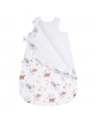 Yosoy Śpiworek bambusowy do spania 1 TOG 6-12m Magic ocean