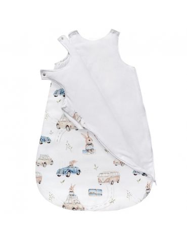 Yosoy Śpiworek bambusowy do spania 1 TOG 0-6m Cars