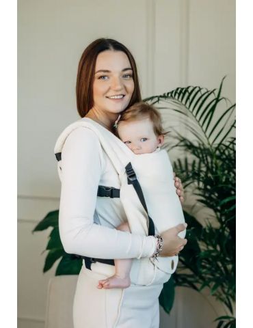 LennyLamb Nosidełko LennyLight z tkaniny jodełkowej Standard Luce