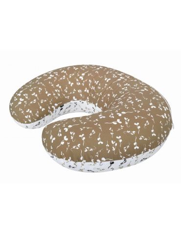 Motherhood Poduszka Fasolka do karmienia Listki beżowe