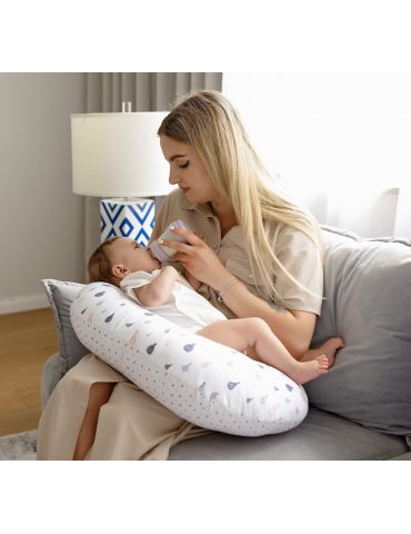 Motherhood Poduszka Fasolka do karmienia Baloniki fioletowe