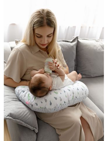Motherhood Poduszka Fasolka do karmienia Baloniki miętowe