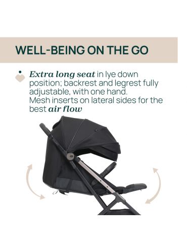 Chicco Dolomity Wózek spacerowy Charcoal