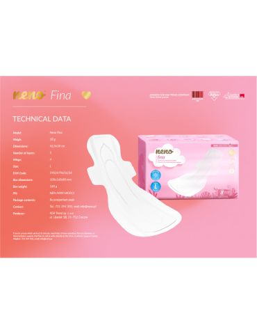 Neno Ultracienkie podpaski poporodowe Fina L  8szt