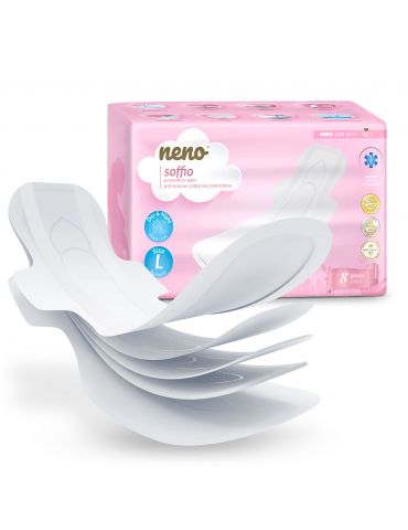 Neno Podpaski poporodowe jednorazowe Soffio L  8szt