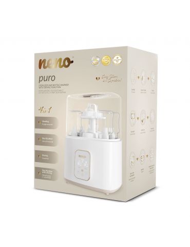 Neno Sterylizator i podgrzewacz do butelek z funkcją suszenia Puro