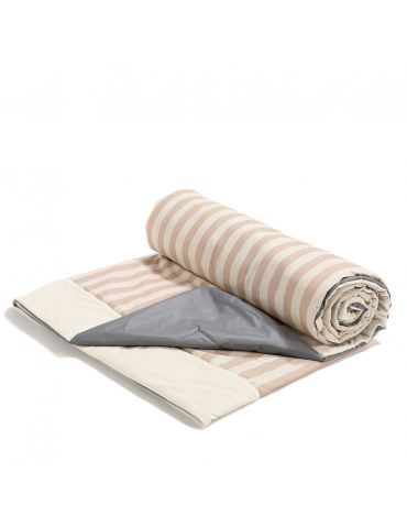 La Millou Koc piknikowy XL 145X170 ( Stripes beige )