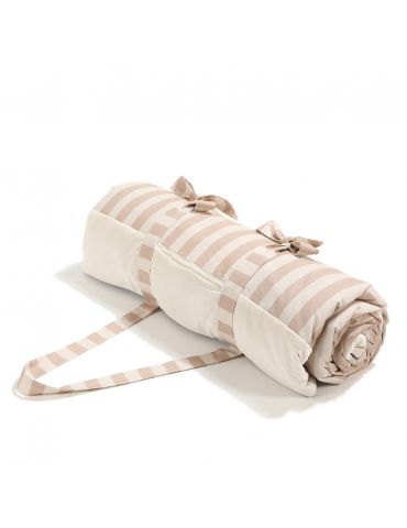 La Millou Koc piknikowy XL 145X170 ( Stripes beige )