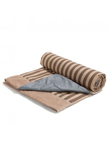 La Millou Koc piknikowy XL 145X170 ( Stripes brown )