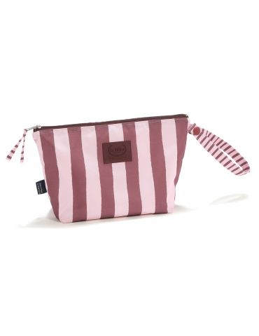 La Millou Kosmetyczka wodoodporna M ( Stripes pink )