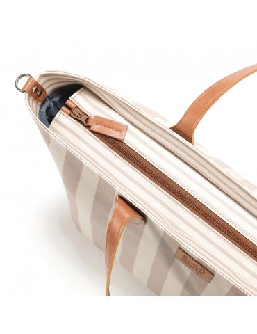 La Millou Torba Ferria Premium Zip Large ( Stripes beige )