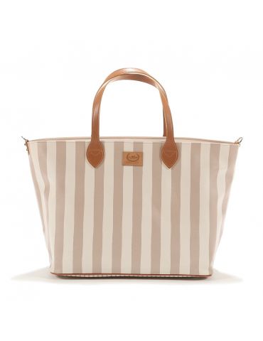 La Millou Torba Ferria Premium Zip Large ( Stripes beige )