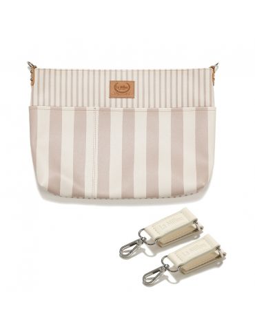 La Millou Organizer do wózka feeria premium ( Stripes beige )