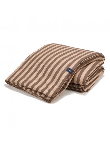 La Millou Kołdra bawełniana XL 150X200 ( Stripes brown )