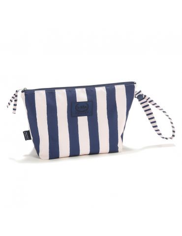 La Millou Kosmetyczka wodoodporna M ( Stripes navy )