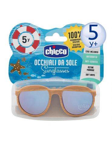 Chicco Okulary przeciwsłoneczne chłopięce 5+ brązowe