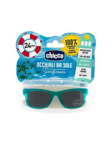 Chicco Okulary przeciwsłoneczne chłopięce  24m+ zielone