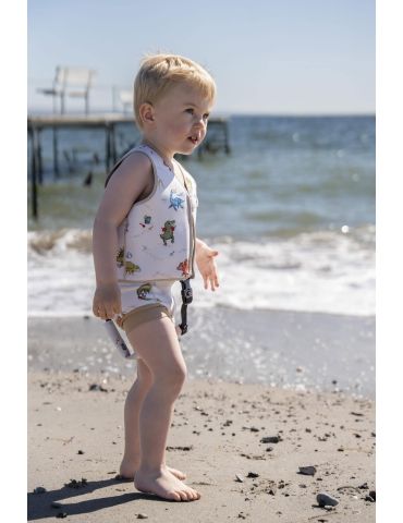 Filibabba Kamizelka do pływania 1-2 lata Dino beach