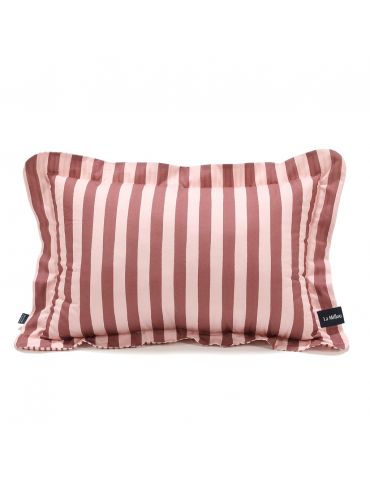 La Millou Poduszka bawełniana do spania XL ( Stripes pink )