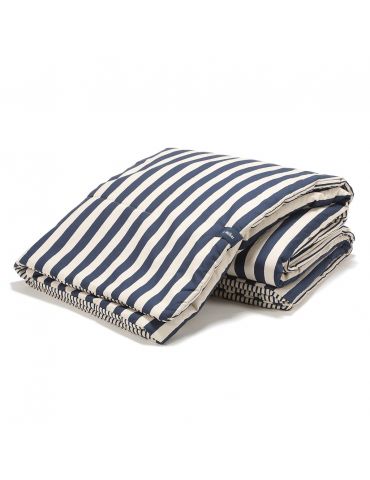 La Millou Kołdra bawełniana XL 150X200 ( Stripes navy )
