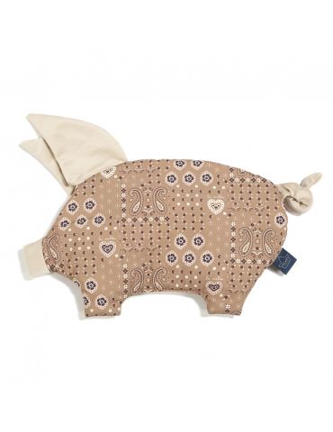 La Millou Podusia Sleepy Pig velvet ( Bandana mocca )