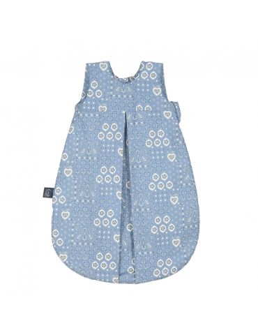 La Millou Śpiworek do spania do łóżeczka lub wózka Rozmiar M ( Bandana denim )